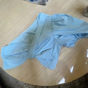 Adorable Baby Blue Boutique Top